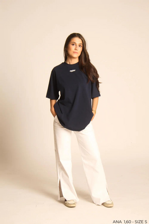 Contactless Tee - Navy Blue