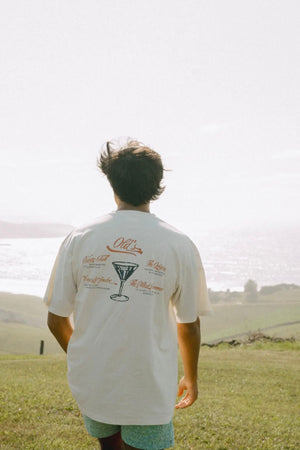 CAMISETA BEIGE COCKTAIL CLUB