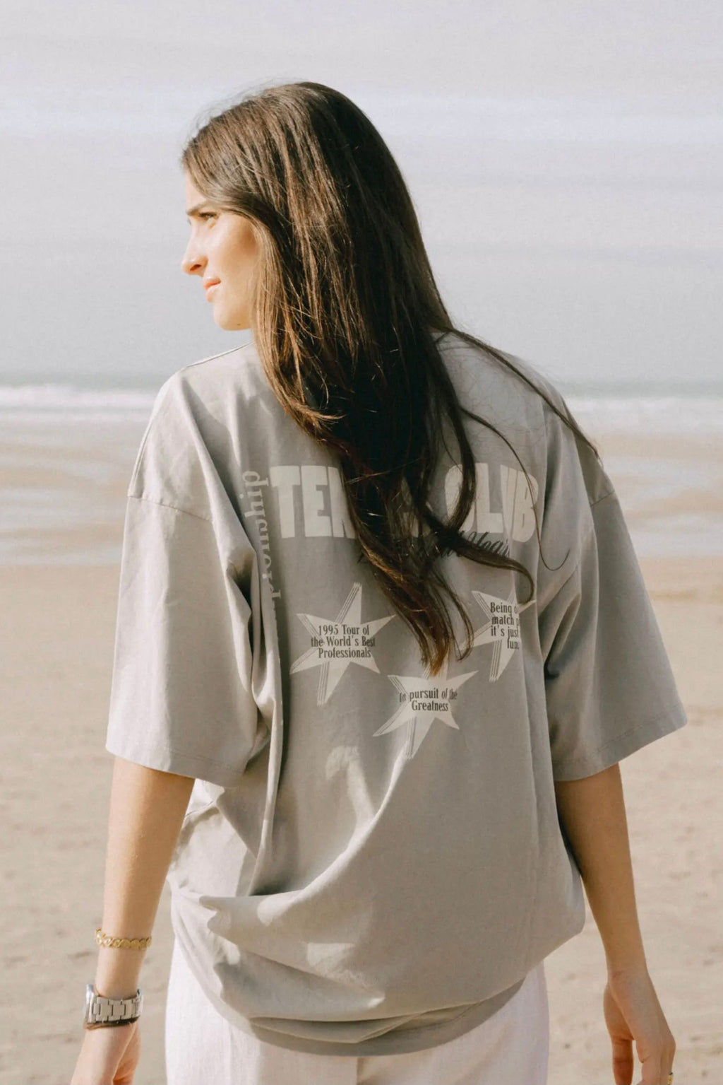 CAMISETA TENNIS CLUB SAGE GREEN