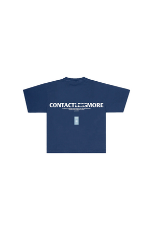 Contactless Tee - Navy Blue