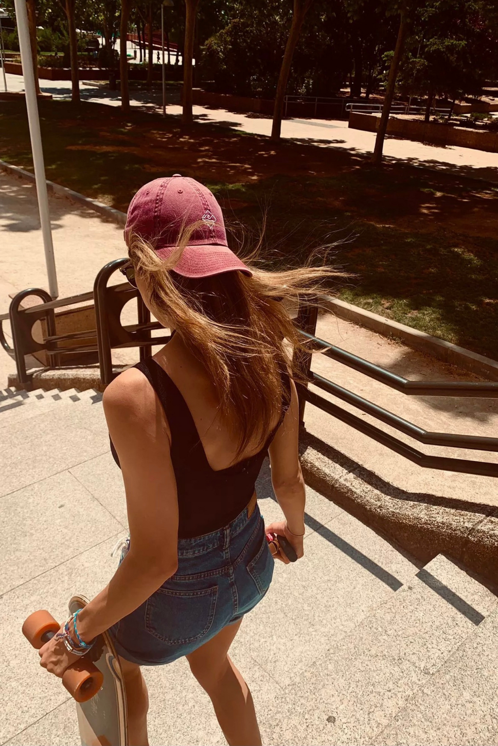 Gorra Casual Burdeos