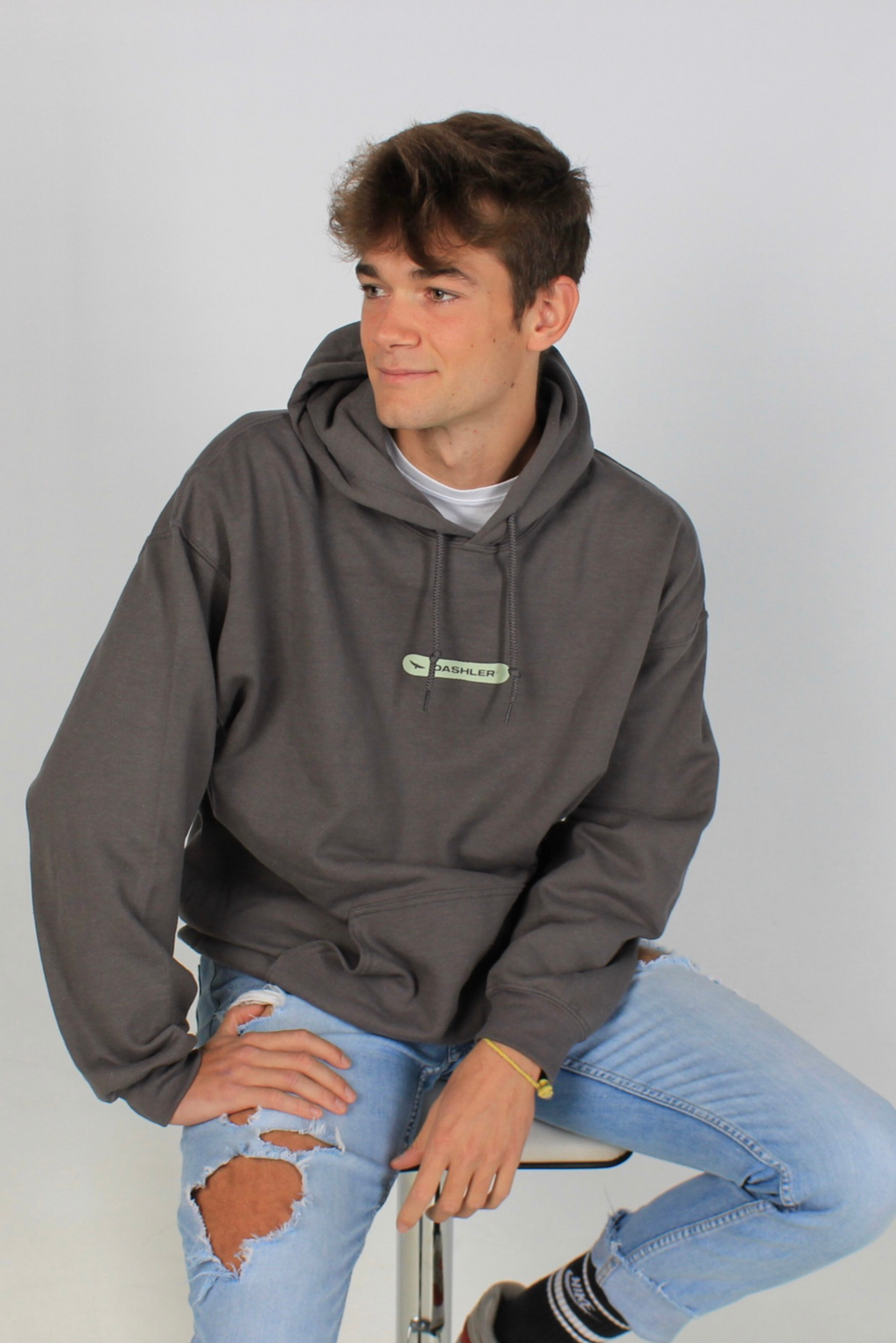 GREY “MONT BLANC” HOODIE