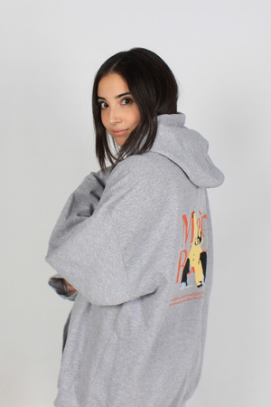 SILVER “MONT BLANC” HOODIE