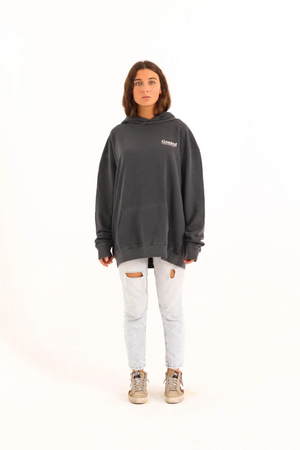 Hoodie - Black Oyster