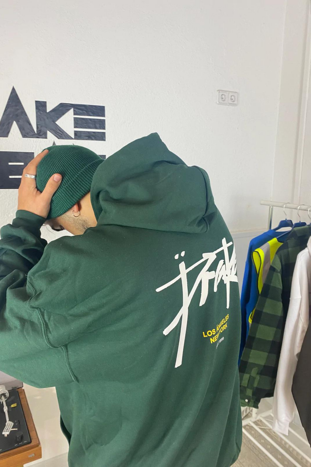 GREEN HOODIE USA