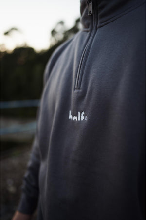 STEEL “HALF” ZIP