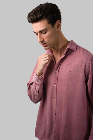 Camisa piqué rosa