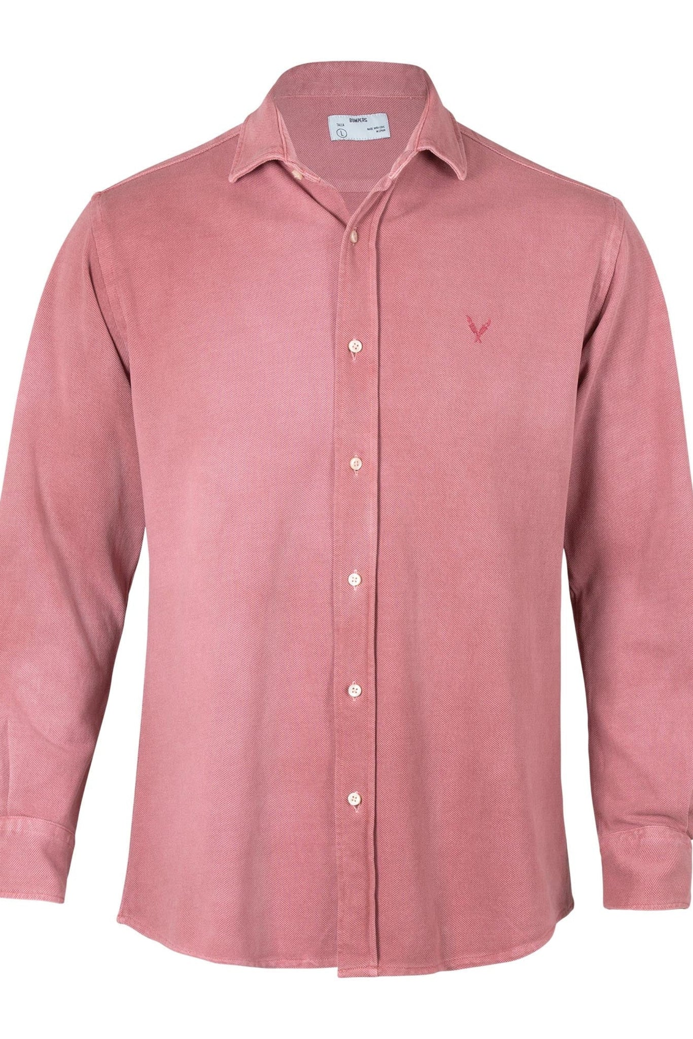 Camisa piqué rosa