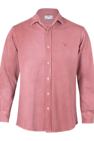 Camisa piqué rosa