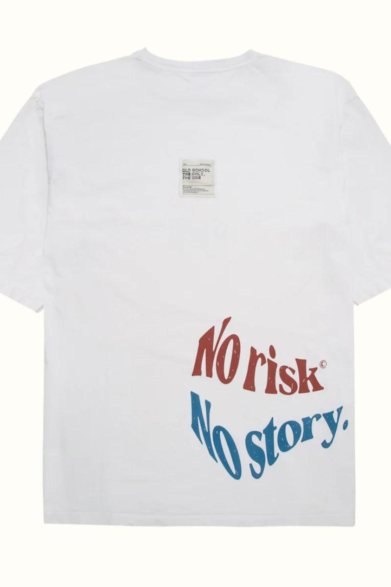 Camiseta La Clope oversize ivory beige